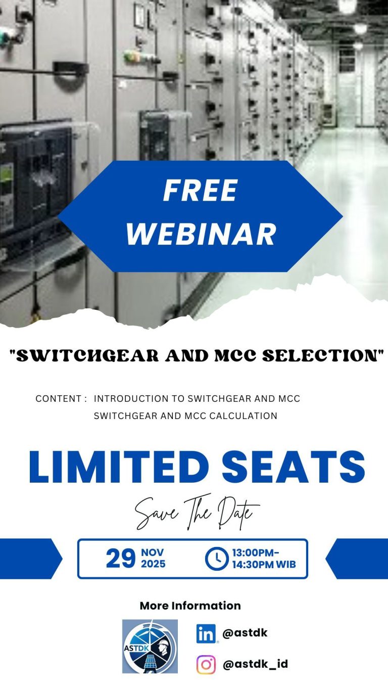 Webinar 2025 – Switchgear Selection and Sizing